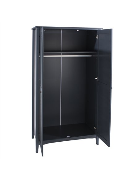 Core Products Como Blue 2 door wardrobe, CMB520 - pic 116647 | FastDaddyshop