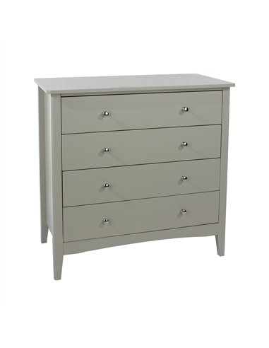 Core Products Como Grey 4 drawer chest, CMG514