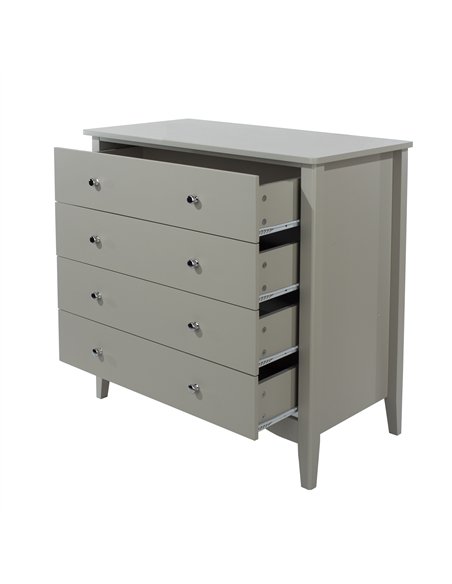 Core Products Como Grey 4 drawer chest, CMG514 - pic 116665 | FastDaddyshop