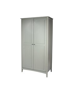 Core Products Como Grey 2 door wardrobe, CMG520