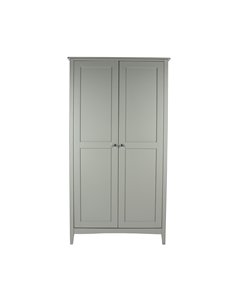 Core Products Como Grey 2 door wardrobe, CMG520 2