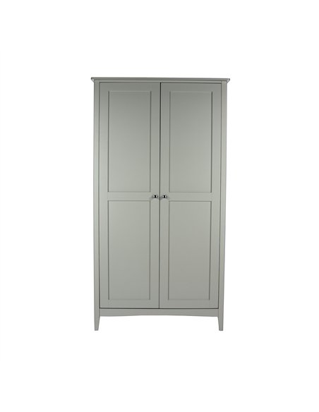 Core Products Como Grey 2 door wardrobe, CMG520 - pic 116676 | FastDaddyshop