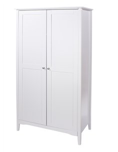 Core Products Como White 2 door wardrobe, CMW520