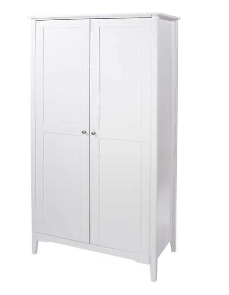Core Products Como White 2 door wardrobe, CMW520 - pic 116706 | FastDaddyshop