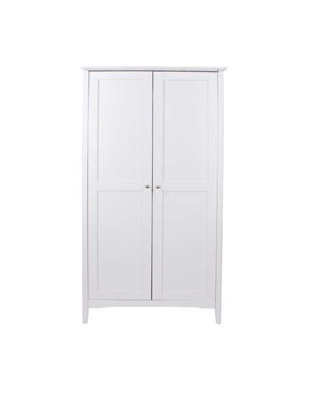 Core Products Como White 2 door wardrobe, CMW520 - pic 116707 | FastDaddyshop