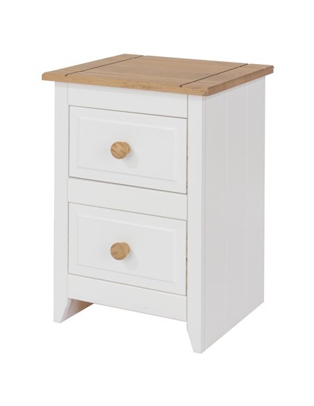 Core Products Capri 2 drawer petite bedside cabinet, CP309 - pic 116712 | FastDaddyshop