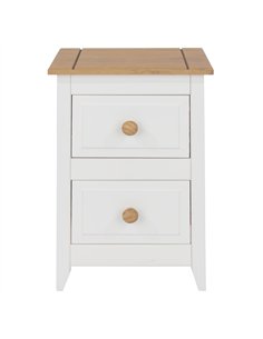 Core Products Capri 2 drawer petite bedside cabinet, CP309 2