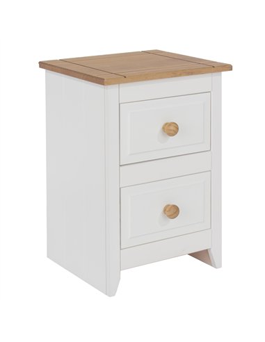 Core Products Capri 2 drawer petite bedside cabinet, CP309