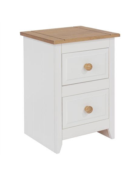 Core Products Capri 2 drawer petite bedside cabinet, CP309 - pic 116714 | FastDaddyshop