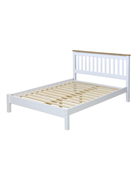 Core Products Capri 137cm slatted lowend bedstead, CP460LE - pic 116743 | FastDaddyshop