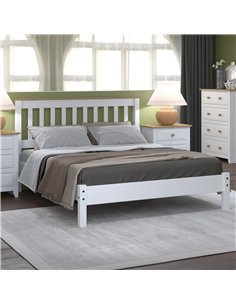Core Products Capri 137cm slatted lowend bedstead, CP460LE 2