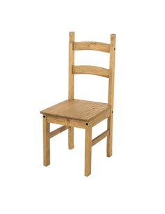 Core Products Corona solid pine chairs (pair), CR105