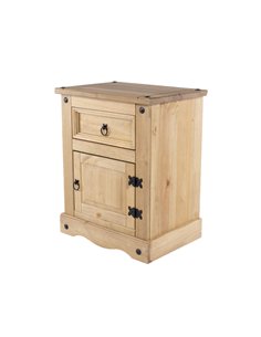 Core Products Corona 1 door, 1 drawer bedside cabinet , CR510