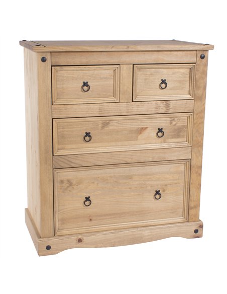 Core Products Corona 2+2 drawer chest , CR512 - pic 116777 | FastDaddyshop