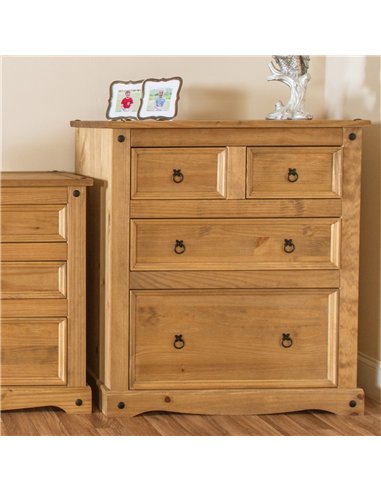 Core Products Corona 2+2 drawer chest , CR512