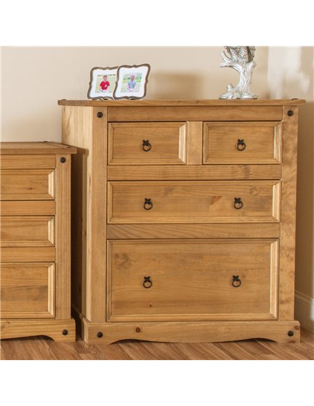 Core Products Corona 2+2 drawer chest , CR512 - pic 116779 | FastDaddyshop