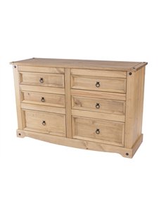 Core Products Corona 3+3 drawer wide chest , CR513