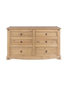 Core Products Corona 3+3 drawer wide chest , CR513 2