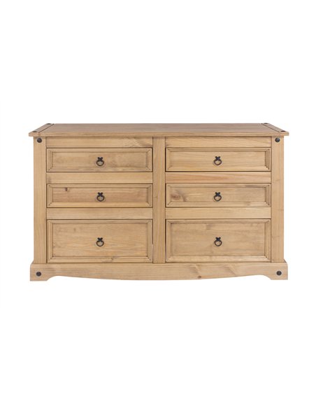 Core Products Corona 3+3 drawer wide chest , CR513 - pic 116783 | FastDaddyshop