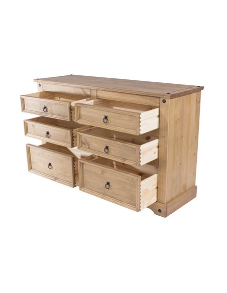 Core Products Corona 3+3 drawer wide chest , CR513 - pic 116785 | FastDaddyshop