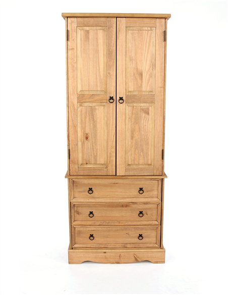 Core Products Corona 2 door, 3 drawer wardrobe, CR523 - pic 116796 | FastDaddyshop