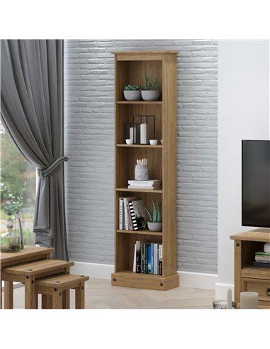 Core Products Corona tall narrow bookcase, CR946