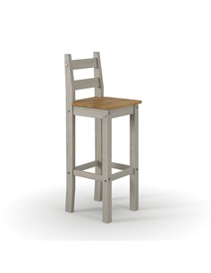 Core Products Corona Grey high breakfast bar chair (pair), CRG104