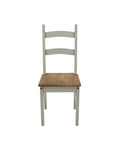 Core Products Corona Grey solid pine chairs (pair), CRG105 2