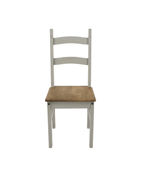 Core Products Corona Grey solid pine chairs (pair), CRG105 - pic 116915 | FastDaddyshop