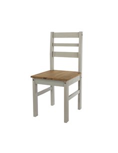 Core Products Linea linea grey ladder back chair (pair), CRG107