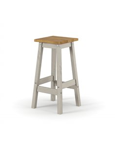 Core Products Corona Grey live edge high breakfast stools  (pair), CRG205