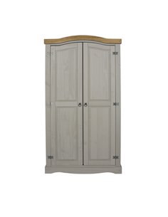 Core Products Corona Grey 2 door wardrobe , CRG520 2