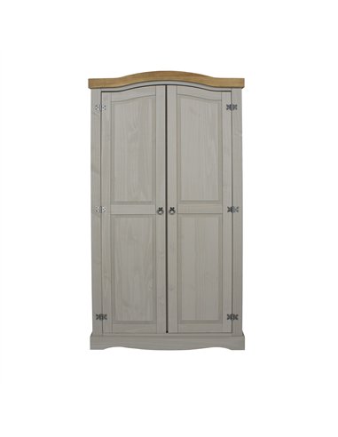 Core Products Corona Grey 2 door wardrobe , CRG520
