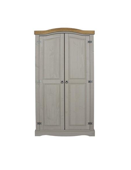 Core Products Corona Grey 2 door wardrobe , CRG520 - pic 116984 | FastDaddyshop