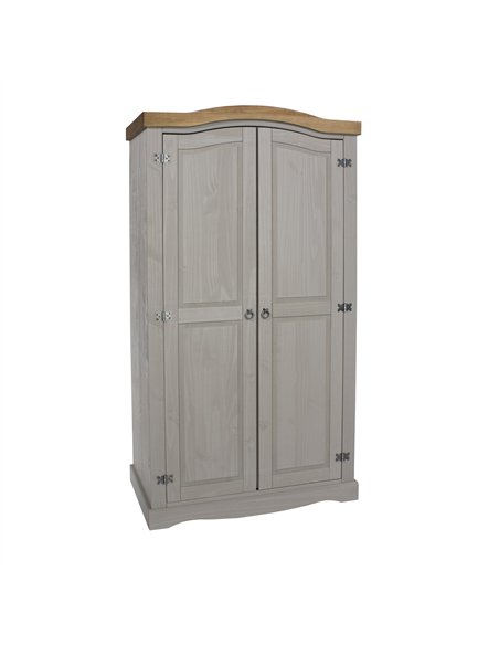 Core Products Corona Grey 2 door wardrobe , CRG520 - pic 116985 | FastDaddyshop