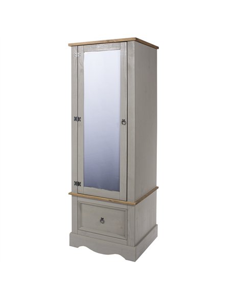 Core Products Corona Grey armoire with mirrored door, CRG525 - pic 116996 | FastDaddyshop