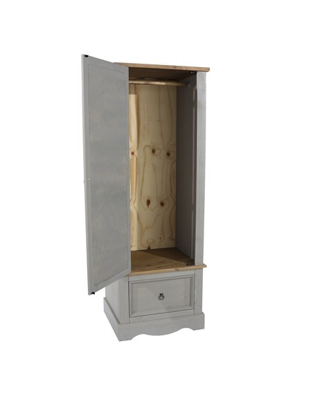 Core Products Corona Grey armoire with mirrored door, CRG525 - pic 117000 | FastDaddyshop