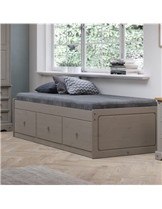 Core Products Corona Grey 91cm cabin bed,  grey wax , CRG800 2