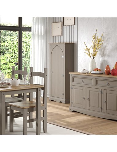 Core Products Corona Grey vestry cupboard , CRG905