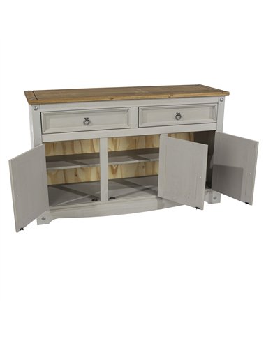 Core Products Corona Grey medium sideboard, CRG916