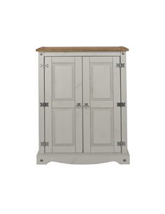 Core Products Corona Grey 2 door cupboard unit , CRG922 2