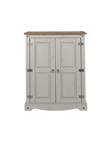 Core Products Corona Grey 2 door cupboard unit , CRG922