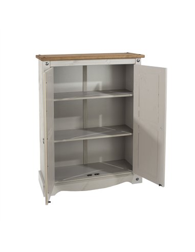 Core Products Corona Grey 2 door cupboard unit , CRG922