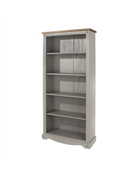 Core Products Corona Grey tall bookcase, CRG924 - pic 117059 | FastDaddyshop
