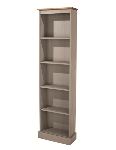 Core Products Corona Grey tall narrow bookcases , CRG946 - pic 117064 | FastDaddyshop