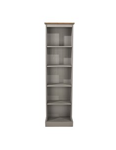 Core Products Corona Grey tall narrow bookcases , CRG946 2