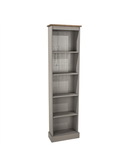 Core Products Corona Grey tall narrow bookcases , CRG946 - pic 117066 | FastDaddyshop