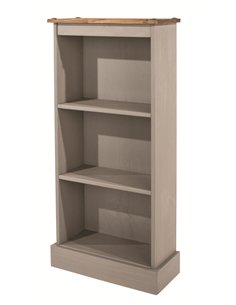 Core Products Corona Grey low narrow bookcase, CRG948