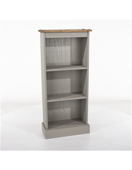 Core Products Corona Grey low narrow bookcase, CRG948 - pic 117071 | FastDaddyshop