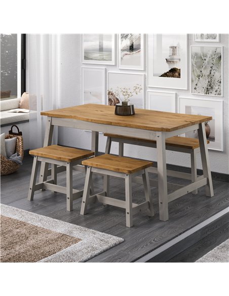 Core Products Corona Grey live edge large dining table, CRGTB200 - pic 117087 | FastDaddyshop